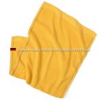  оригинал USED Германия армия COTTON полотенце для лица YELLOW милитари товары мелкие вещи смешанные товары одноцветный [ купон объект вне ][T]