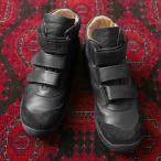 ショッピングused 実物 USED ドイツ軍（ドイツ連邦空軍）ブラックレザー パイロットシューズ メンズ ミリタリー 靴 スニーカー ハイカット 軍モノ 軍服【クーポン対象外】【I】