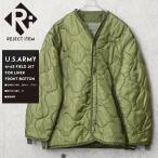 ショッピングused リジェクト 訳あり品 実物 USED 米軍 M-65 フィールドジャケット用ライナー フロントボタン付タイプ ライナージャケット アウター【クーポン対象外】【I】