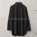 実物 新品 デッドストック チェコ軍 1960’s プルオーバー グランパシャツ BLACK染め 長袖 ミリタリーシャツ ロング丈 軍モノ 軍服【クーポン対象外】【I】