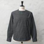 実物 新品 デッドストック ルーマニア軍 スリーピングシャツ DARK GRAY染め メンズミリタリーシャツ パジャマシャツ 軍モノ 軍服【クーポン対象外】【I】