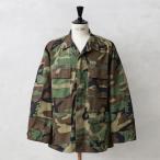 ショッピングused 実物 USED 米軍 BDU WOODLAND CAMO ジャケット 後期型 ノンリップ メンズ ミリタリージャケット アウター アメリカ軍 古着 軍モノ【クーポン対象外】【I】