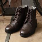 実物 USED ルーマニア軍 レザー オフィサーブーツ ブラウン メンズ ミリタリーブーツ 軍モノ 古着 ワーク 革靴 本革 ヴィンテージ【クーポン対象外】【I】