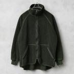 ショッピングused 実物 USED オランダ軍 FIRE RESISTANT フリース ライナージャケット ショートボア メンズ ミリタリージャケット アウター 軍モノ 古着【クーポン対象外】【I】