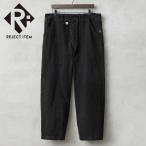 ショッピングused リジェクト 訳あり品 実物 USED スイス軍 1950年代 前期型 ヴィンテージ デニムワークパンツ BLACK染め【クーポン対象外】 【I】