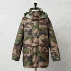 実物 USED フランス軍 CCE CAMO WATERPROOF フィールドパーカ 4ポケット 軍物 マウンテンパーカー 軍モノ ユーロ古着 アウター【クーポン対象外】【I】