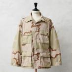ショッピングused 実物 USED 米軍 3カラーデザートカモ DCU ジャケット ノンリップ / 3C DESERT CAMO BDU ミリタリー アウター 軍モノ 軍物 古着【クーポン対象外】【I】