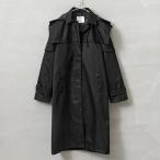  оригинал USED Roo любитель армия женский off .sa- плащ черный милитари жакет внешний армия моно армия предмет б/у одежда [ купон объект вне ][I]