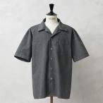実物 新品 デッドストック 米軍 GENERAL PURPOSE SMOCK ショートスリーブ シャツ GRAY染め 開襟 オープンカラー 軍モノ 軍物 古着【クーポン対象外】【I】
