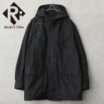 ショッピングFORCE リジェクト 訳あり 実物 USED ベルギー軍 M-64 AIR FORCE フーデッド フィールドジャケット BLACK染め【クーポン対象外】【I】