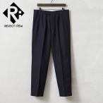  Rige .kto есть перевод оригинал USED Швеция армия two tuck брюки DARK NAVY[ купон объект вне ][I]