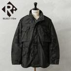 リジェクト 訳あり品 実物 USED 米軍 M-65 フィールドジャケット WOODLAND CAMO BLACK染め【クーポン対象外】【I】