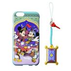 東京ディズニーシー　１４周年記念商品　ミッキーー＆ミニー柄スマートフォンケース