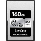 Lexar Professional CFexpress 160GB Type A カード SILVER シリーズ 最大読込 800MB/s 最大書き 700MB/s VPG200