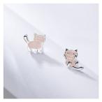 Yahoo! Yahoo!ショッピング(ヤフー ショッピング)スタンドピアス 両耳セット ネコのモチーフ ホワイトデー
