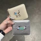 ショッピングミニ財布 ミニ財布Ins風 高品質PU 軽量で実用的な収納 使いやすい  マルチカードスロット カードホルダー 多機能