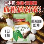 血糖値 サプリ サプリメント 食後血糖 空腹時血糖値 下げる バナバ ＆ サラシア の恵み 和漢の森 ギャバ GABA 菊芋 低血糖 高血糖 予備軍 イヌリン