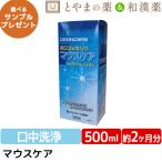 あすつく 送料無料 マウスケアSEAS 500mL 洗口液 マウスウォッシュ 無香料 無着色 無防腐剤 無界面活性剤 虫歯 ヤニ 歯石