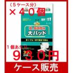 （まとめ販売）　「マーヤ　クロスライク　通気性シート　（おむつの中のムレを軽減します）　　大パッド　３０枚　大人用おむつ」　40個の詰合せ