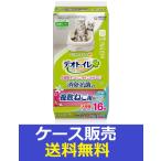 ショッピングデオトイレ （1ケース販売）「デオトイレ複数ねこ用ふんわり香る消臭・抗菌シートナチュラルガーデンの香り１６枚」　12個の詰合せ
