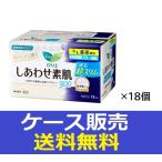 (1ケース販売)「ロリエ しあわせ素肌 通気超スリム 昼夜兼用30cm 羽つき 13個」 18個の詰合せ