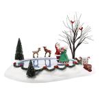 Department 56 Decorative Accessories for Village Collections, Christmas Waltz Animated, 2.95-Inch