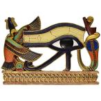 Design Toscano Egyptian Eye of Horus Wall Sculpture, Full Color