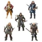 The Bridge Direct Hobbit Hero Pack - Bilbo, Thorin, Dwalin, Kili and Fili 3.75" フィギュア