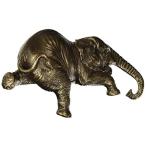 Design Toscano Ernest the Lounging Elephant Sitting Statue
