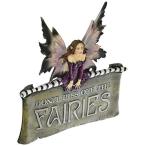 Design Toscano Don't Piss Off The Fairies Wall Plaque