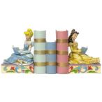 4033970　Disney Cinderella And Belle Princess Bookends　シンデレラ&amp;ベルプリンセス　ブックエンド　