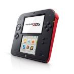 ニンテンドー Nintendo 2DS Crimson Red 赤 北米版