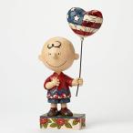 Enesco(エネスコ) Peanuts by Jim Shore Patriotic Charlie Brown 4043618