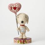 Enesco(エネスコ) Peanuts by Jim Shore Snoopy with Heart Balloon 4042378