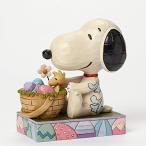 Enesco(エネスコ) Peanuts by Jim Shore Snoopy and Woodstock Easter 4042382