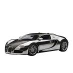 Autoart 1/18 Bugatti Veyron Pur Sang (Black / Aluminum) by AUTOart