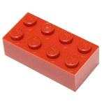 レゴ LEGO Parts and Pieces: Red 2x4 Brick x200 3001-Red-200-cd