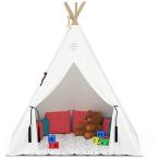 ネイチャーズブロッサム Nature's Blossom Teepee Play Tent for Kids with Carrying Case