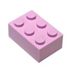 レゴ LEGO Parts and Pieces: 2x3 Bright Pink Brick x500 3002-Bright Pink-500