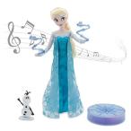 Disney ディズニー Frozen アナと雪の女王 Elsa エルサ Deluxe Singing ドール Set オラフ - 11インチ Si