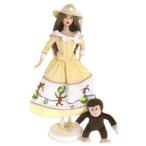 2000 Barbie(バービー) Collectibles - Barbie(バービー) and Curious George ドール 人形 フィギュア