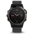 Garmin Fenix 5 Sapphire Watch Black With Black Band, One Size