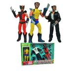 Diamond Select Toys Marvel Retro Cloth Wolverine Limited Edition Box Set Action Figure