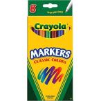クレヨラ Crayola Thin Classic Fine Markers 8 Count Total 192 Case of 24