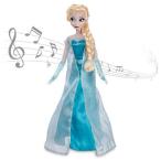 Disney USディズニー公式アナと雪の女王 Frozen フローズンエルサ Elsaシンギングドール 人形 フィギュア