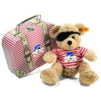 Steiff (シュタイフ)製 "Fynn Teddy Bear Pirate In Suitcase "(フィン・テディベア・パイレーツ・イン・
