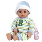 Adora アドラ Playtime Baby Doll 13-Inch Baby Boy Light Brown Skintone Brown Eyes Blue Green And Wh