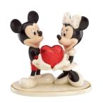 ディズニーフィギュア レノックス ミッキー ミニー "Sweethearts Forever" Lenox Disney 830095