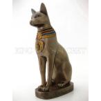 Ancient Egyptian Cat God Bastet Statue Bast Diety古代エジプトの猫神バステト女神靱皮Diety