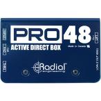 ◆RADIAL PRO48 Direct BOX アクティブ楽器用 ファントム電源駆動 ラディアル DI